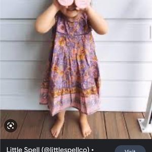 Lil Spell Zahara dress 8Y EUC